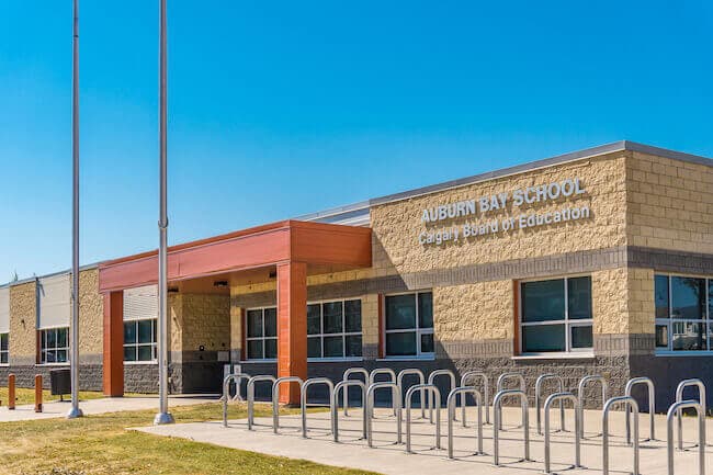 Auburn Bay school area